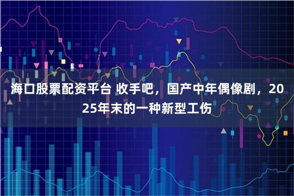 海口股票配资平台 收手吧，国产中年偶像剧，2025年末的一种新型工伤